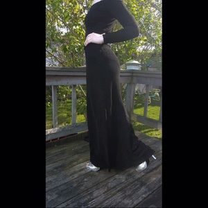 Authentic Vintage Black Formal Dress